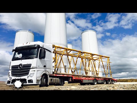 Видео: Везём негабарит на масштабную стройку страны…