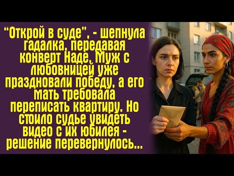 Видео: Женщина раскрыла тайну прямо в суде — муж побледнел.