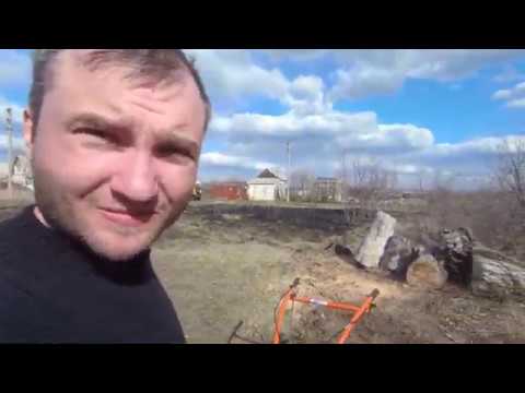 Видео: Работа новым мотоблоком Патриот Калуга М. Точить или не точить фрезы!?! Сравнение двух мотоблоков