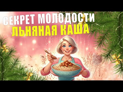 Видео: Секрет молодости - ЖИВАЯ ЛЬНЯНАЯ КАША | Вкусный рецепт🍽️