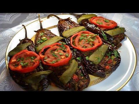 Видео: Пикантные фаршированные БАКЛАЖАНЫ по-турецки ОЧЕНЬ ВКУСНО и НЕЖНО