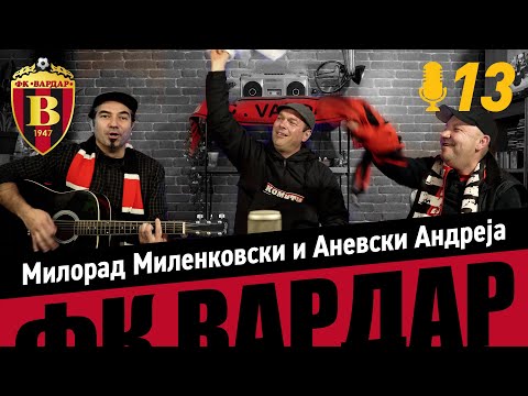 Видео: ФК Вардар Комити Запад Милорад Миленковски и Аневски Андреја - Verbalium E13