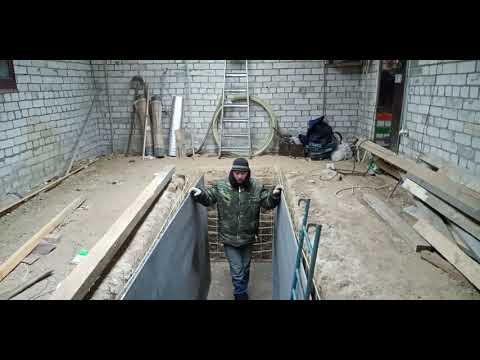 Видео: опалубка из шифера в яму