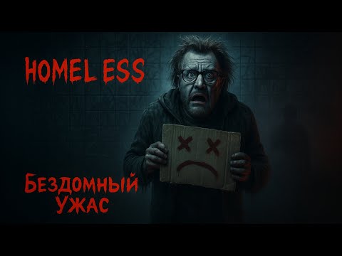 Видео: Бездомный Ужас: Полное Прохождение Homeless | Скримеры и Записки (Психологический Хоррор)
