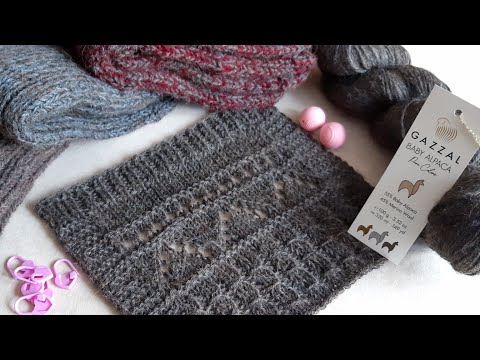 Видео: ПРЕКРАСНЫЕ Пасмы🧶 BABY ALPACA Pure Colors👍 НАТУРАЛЬНЫЙ состав 🐑 Обзор Пряжи🧶