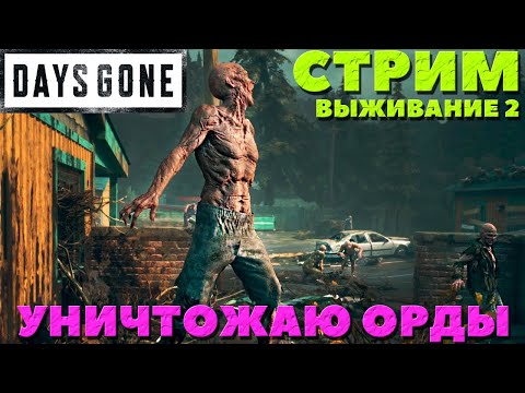 Видео: ✅Days Gone(Жизнь После) - Уничтожаем ОРДЫ Фриканов! Выживание 2!