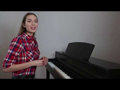 Видео: Расслабление рук, верное взятие 1 ноты, упражнение.