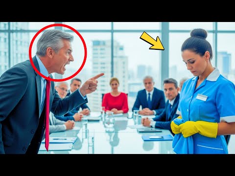 Видео: Директорът унизи чистачката пред всички… докато не разбра, че тя е собственичката!