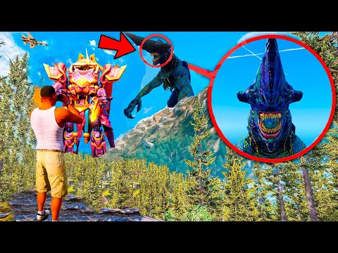 Видео: КАЙДЗЮ VS ҮЛКЕН РОБОТ ТЕМІР АДАМ (GTA V)
