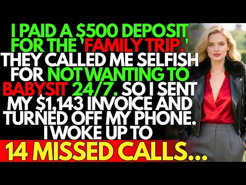 Видео: «Семейный отпуск» оказался 4-дневной ловушкой для нянь — поэтому я выставил им счет на 1143 долла...