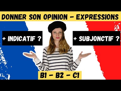 Видео: Выражения для выражения мнения - изъявительное или сослагательное наклонение? Делф B1 - B2 - Далф C1