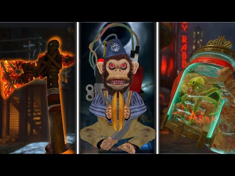 Видео: Множество уникальных тактик COD Zombies