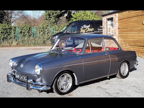 Видео: VW Type 3 1500s седан с правым рулем, потрясающий осмотр реставрации и запуск