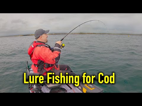 Видео: Потрясающая рыбалка на приманку — треска за треской в ​​прекрасном Биднелле — рыбалка на каяках в...