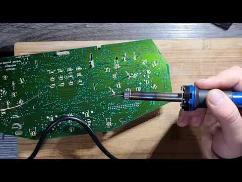 Видео: Как разобрать и перепаять приборную панель на FORD FOCUS