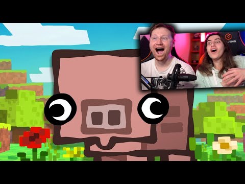 Видео: Pig - Ultimate Minecraft Cartoons | Свинья (Майнкрафт анимация | РЕАКЦИЯ на Cas van de Pol