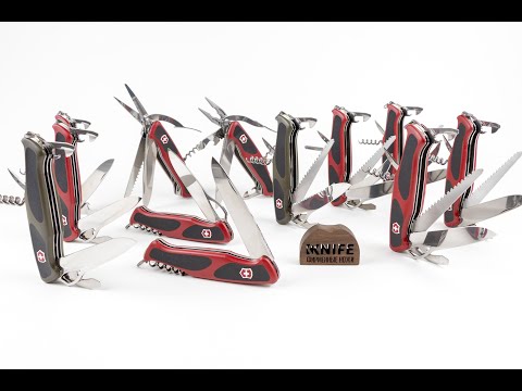 Видео: Ножи Ranger Grip от Victorinox