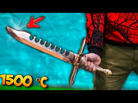 Видео: ОТЛИВАЮ SWORDBREAKER  на СЛУЧАЙ АПОКАЛИПСИСА - МЕЧЕЛОМ из БРОНЗЫ