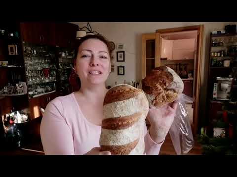 Видео: НА ЗАКВАСКЕ ДОМАШНИЙ ДЕРЕВЕНСКИЙ ХЛЕБУШЕК | НУЖНА ТОЛЬКО ВОДА МУКА И ЛЮБОВЬ