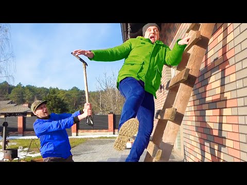 Видео: КОВАРНЫЙ ПЛАН СТАРОГО. ЛЫСУЮ БОРОДУ ВЫГНАЛИ ИЗ ДОМА. NERF BROTHERS