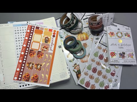 Видео: 6–12 октября 2025 г. | Недели Хобоничи | 🎃 | Небольшое хобби-холл #hobonichiweeks