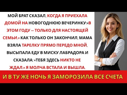 Видео: Когда я пришёл домой на новогоднюю вечеринку, мой брат сказал: «В этом году вечеринка только для