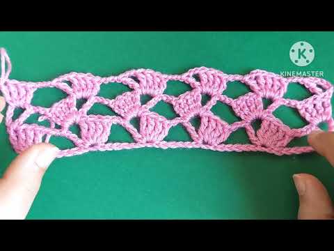Видео: Как связать легкую шаль открытым стежком крючком легко и быстро, а результат замечательный.