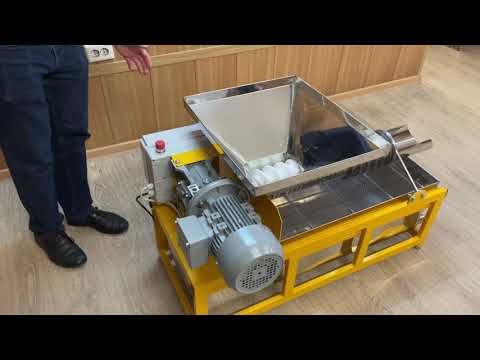 Видео: Модернизация пресса для отжима забруса "Медуница"
