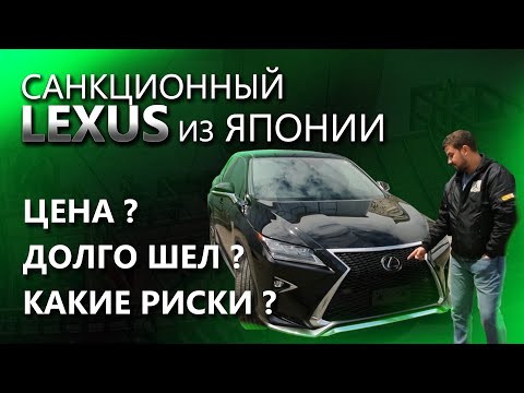 Видео: LEXUS RX200T санкционный