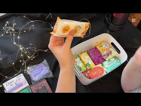 Видео: АСМР шуршим мылом / хруст упаковки 