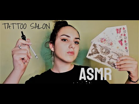 Видео: АСМР.ТАТУ САЛОН.НАБЬЮ ВАМ ТАТУ