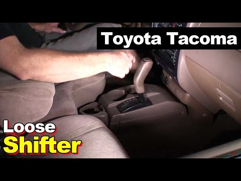Видео: Toyota Tacoma или 4Runner: ослаблена втулка ручки переключения передач, застрял ключ зажигания. П...