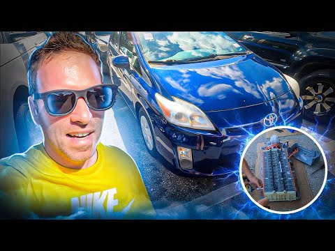 Видео: Аукцион авто в США. Что случилось с Toyota prius