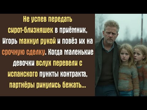 Видео: Не успев передать сирот-близняшек в приёмник, Игорь махнул рукой и повёз их на срочную сделку. Когда
