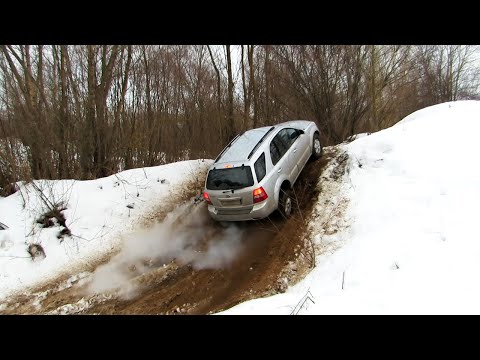 Видео: Kia Sorento BL | Киа Соренто - Джип-триал Территория 52 04.03.16 offroad/покатушки