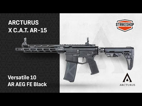 Видео: Огляд і тестування Arcturus X C A T  AR 15 Versatile 10 AR AEG FE