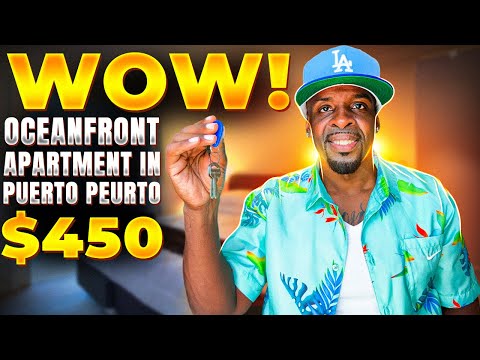 Видео: Квартира на берегу океана за 450 долларов в Пуэрто-Плата