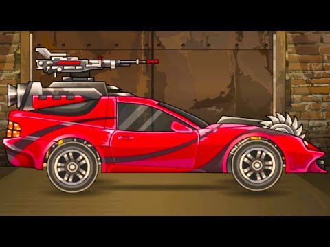 Видео: Красная Машина Спорткар Earn to Die 3 #8 Тачка Flame на Машинки Кида