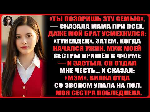 Видео: Семья называла меня бездельником — пока муж моей сестры, высоко награждённый офицер ВМС, не отдал...