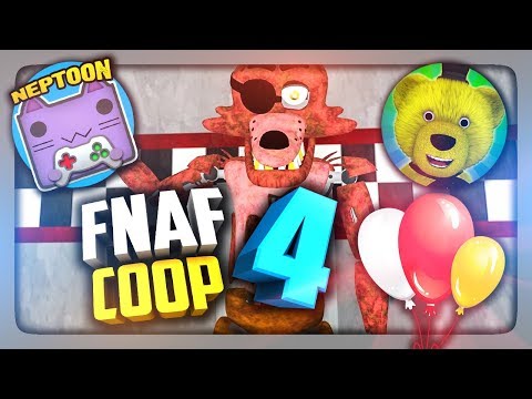 Видео: ДИКИЙ ФОКСИ И ФРЕДДИ РАЗНОСЯТ НЕПТУНА И FNAF PLAY #4 ✅ ФНАФ КООП МУЛЬТИПЛЕЕР