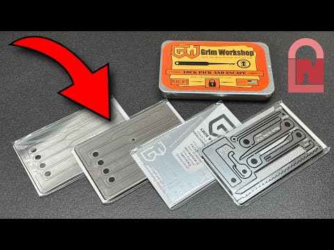 Видео: Grim Workshop SERE Набор отмычек и эвакуаторов Часть 1