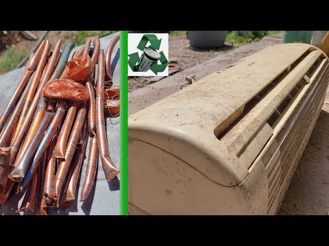 Видео: КОНДИЦИОНЕР В МЕТАЛЛОЛОМ! КУЧА МЕДИ, АЛЮМИНИЯ!