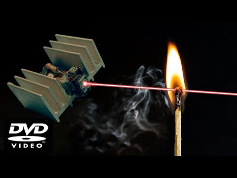 Видео: Как запустить лазер от DVD ПРИВОДА | Весёлый Радиолюбитель