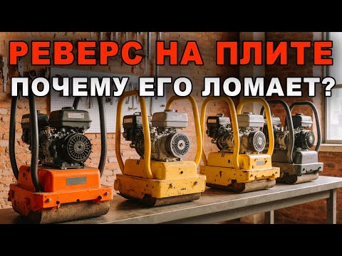 Видео: Реверс виброплиты. Как устроен и почему ломается.
