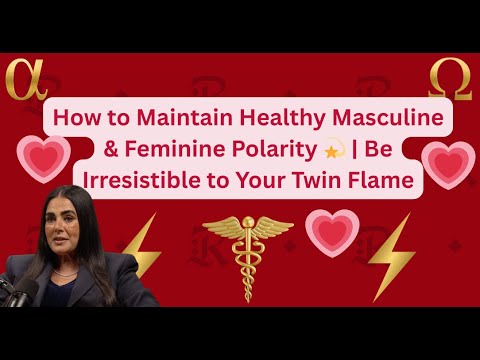 Видео: Магнитная полярность в близнецовых пламенах ✨ | Как сбалансировать мужскую и женскую энергию