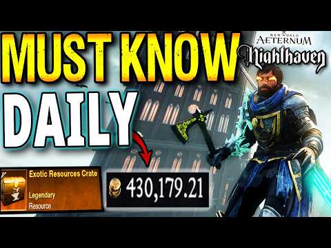 Видео: ОБЯЗАТЕЛЬНО ЗНАЙТЕ, чем заняться в New World Aeternum каждый день!