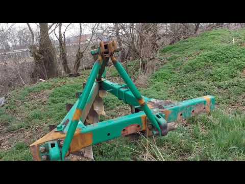 Видео: Переделка плуга 5 корпусной на мтз 1523