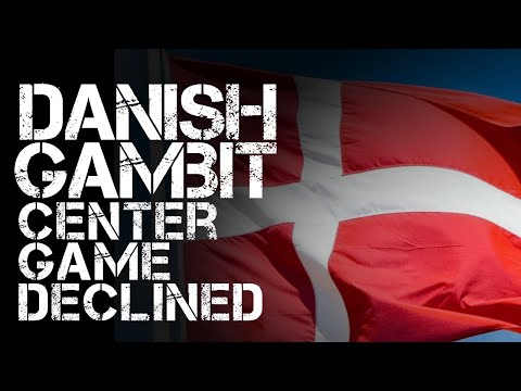 Видео: Датский гамбит: Центральная партия отклонена