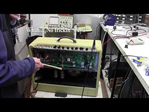 Видео: Как исправить низкий, искаженный выходной сигнал Fender Blues Deluxe