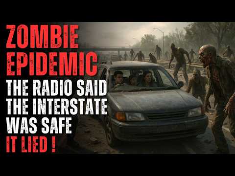 Видео: ЭПИДЕМИЯ ЗОМБИ: Радио сообщило, что межштатная автомагистраль безопасна — оно солгало
